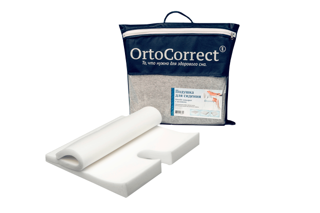 Подушка Квадрат с уклоном OrtoSit ORTOCORRECT