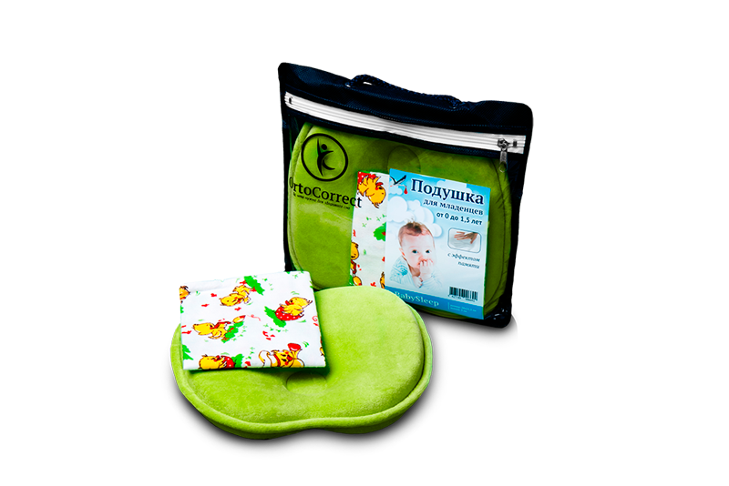 Подушка ортопедическая детская  BabySleep ORTOCORRECT